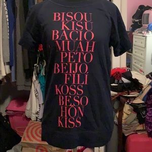 J. Crew “Kiss” Sweater T-shirt